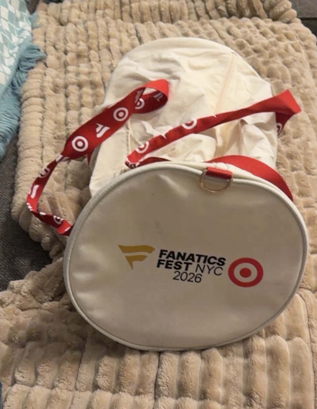 2026 FANATICS FEST X TARGET EXCLUSIVE PROMO DUFFEL BAG