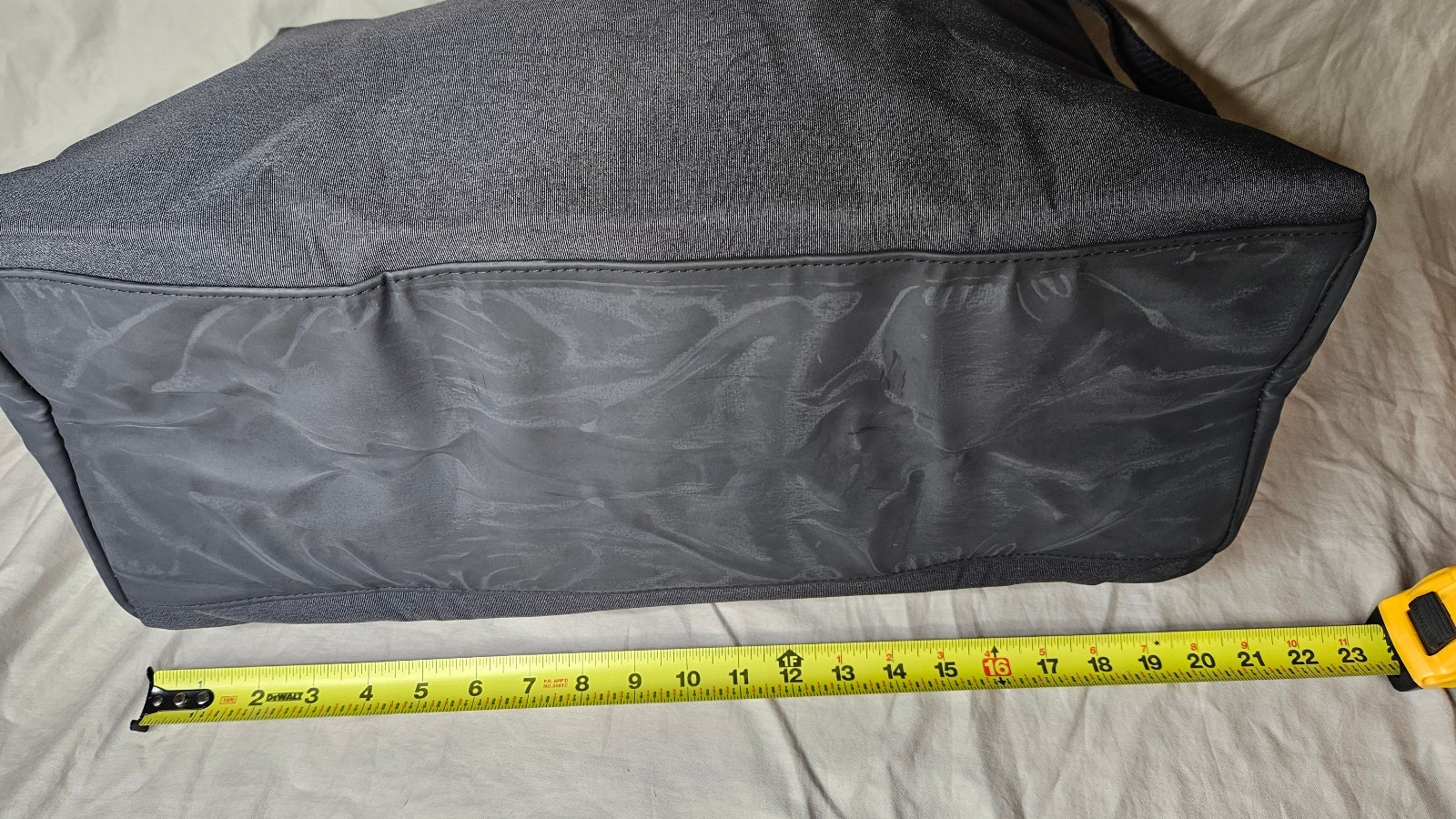 Azzaro Parfums Weekender Gym Overnight Duffle Bag Black Canvas Travel Carry On