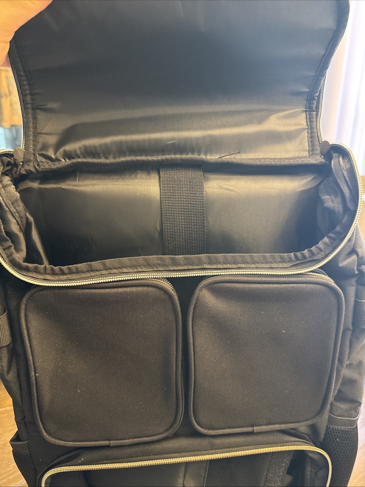 Black Multi pocket backpack