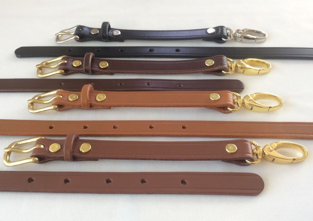 5/8″ Quality Leather Adjustable Cross Body Replacement Strap Bag Purses 6 Length