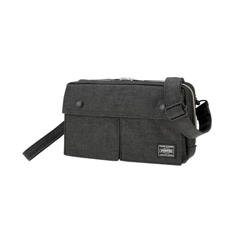 PORTER SMOKY 2WAY Shoulder Bag 592-26369 Black Clutch Made in Japan New Y870199