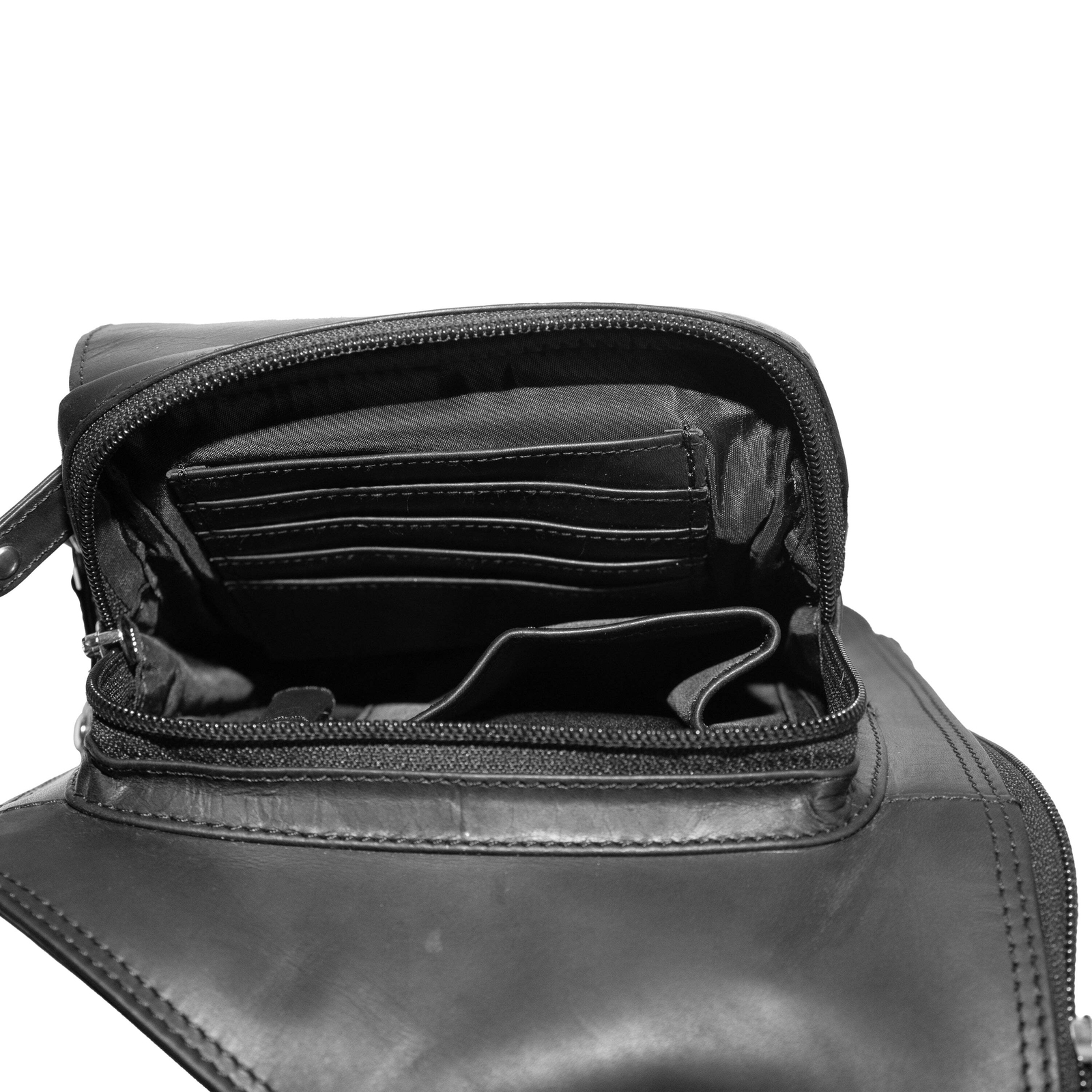 Cenzoni Fashions Men’s Genuine Leather Sling Crossbody Bag OPL15