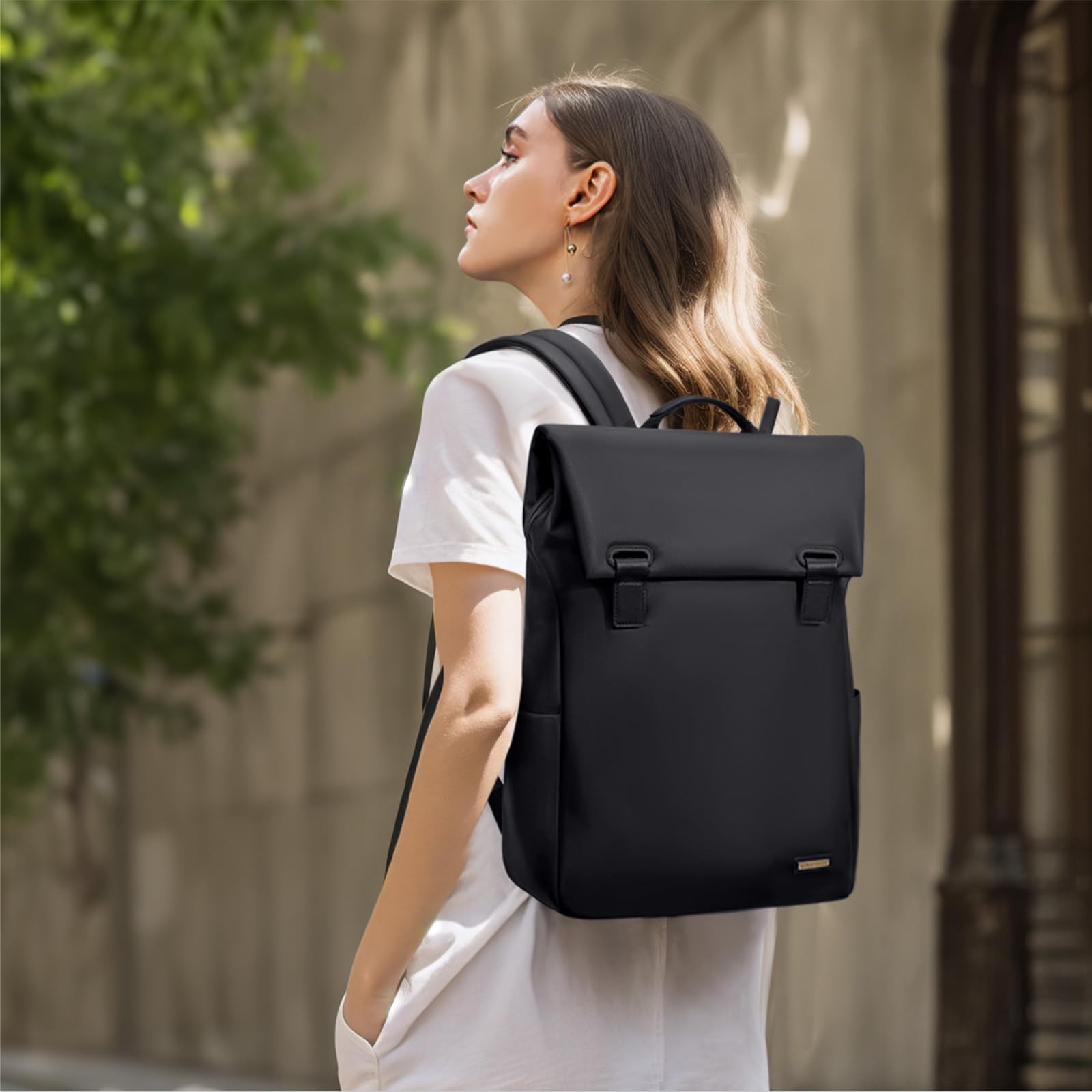 Women Laptop Backpack Computer Backpacks Carry On Waterproof backpack Fits 15…