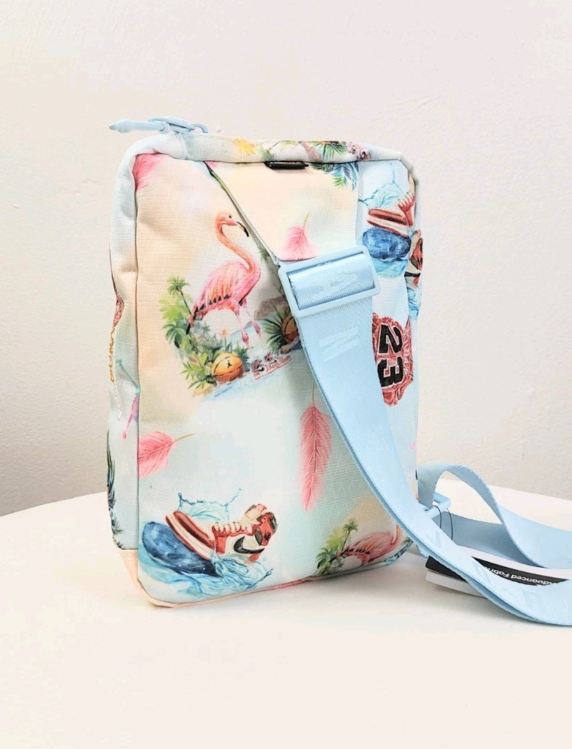 NEW! Air Jordan Collectors Crossbody Bag Flamingo Sling Bag 23 Cordura Travel