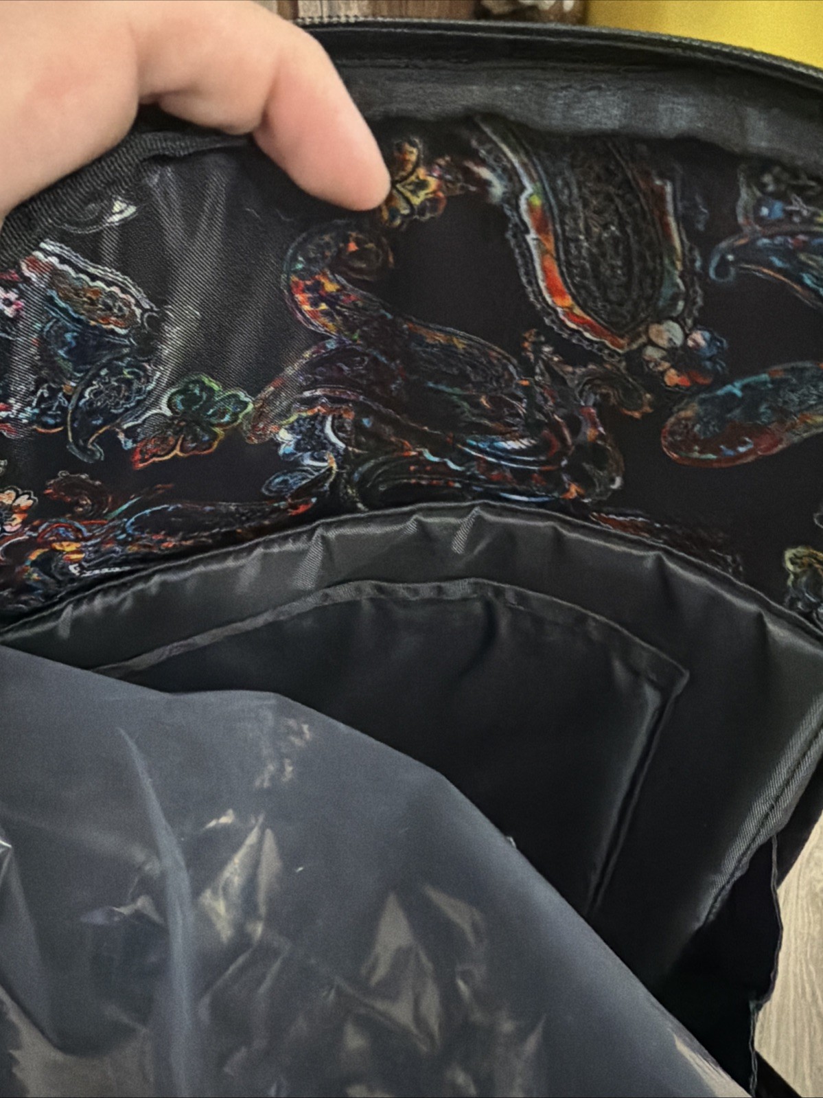 Robert Graham Cache L Series Backpack Black Laptop Travel Work Bag NWOT MSRP$228