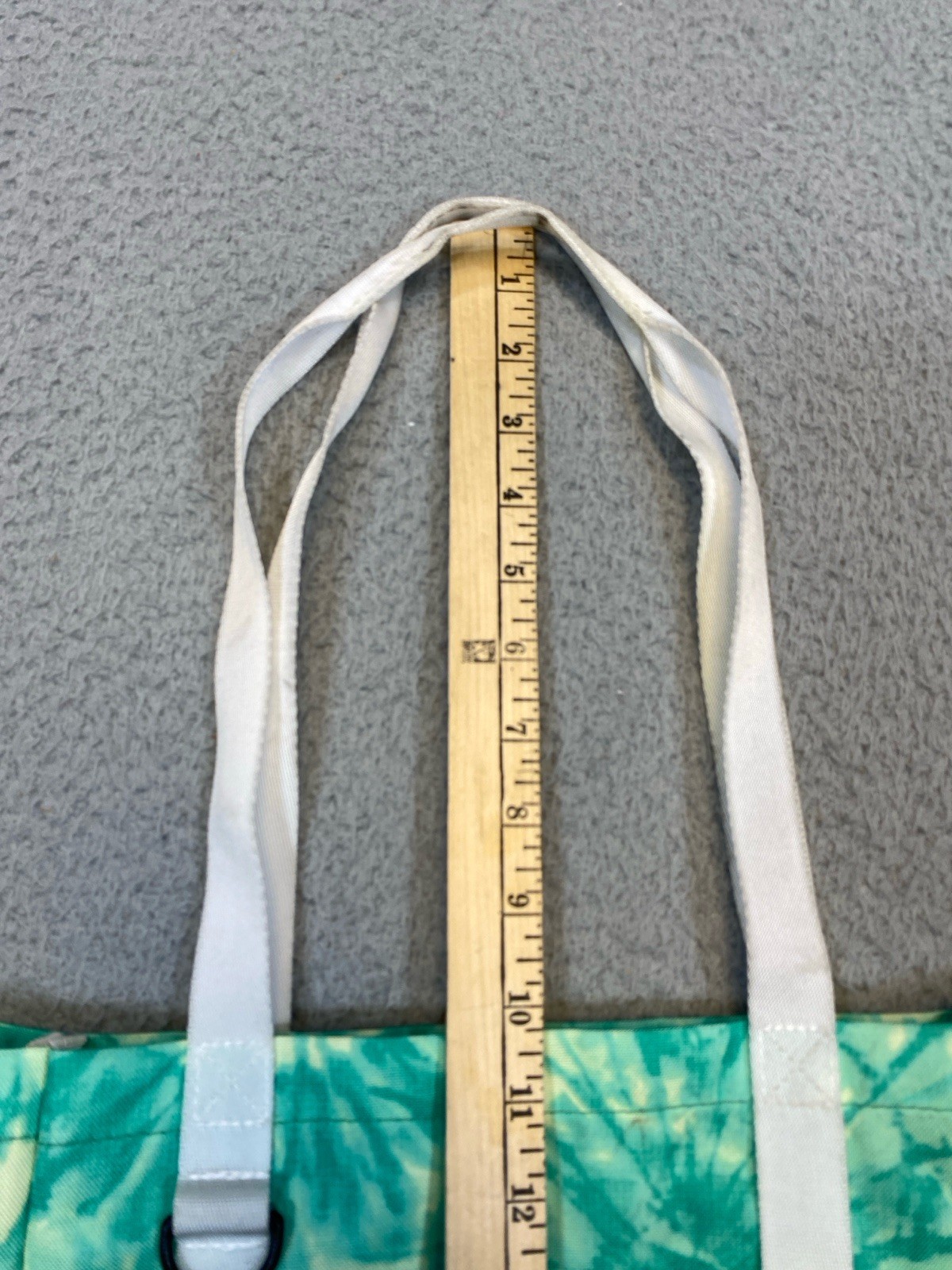 Adidas Bag Trefoil Green Tie Dye 11 x 14 x 4.5 Inner Outer Pocket