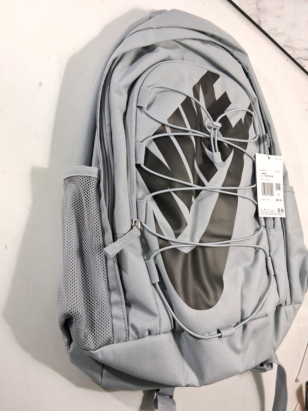 Nike Hayward Backpack / Wolf Grey/Black / One Size / NWT