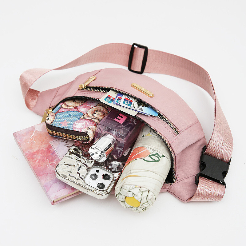 Men Women Cross body Sling Shoulder Travel Sport Pouch Fanny Pack Belt waist Bag