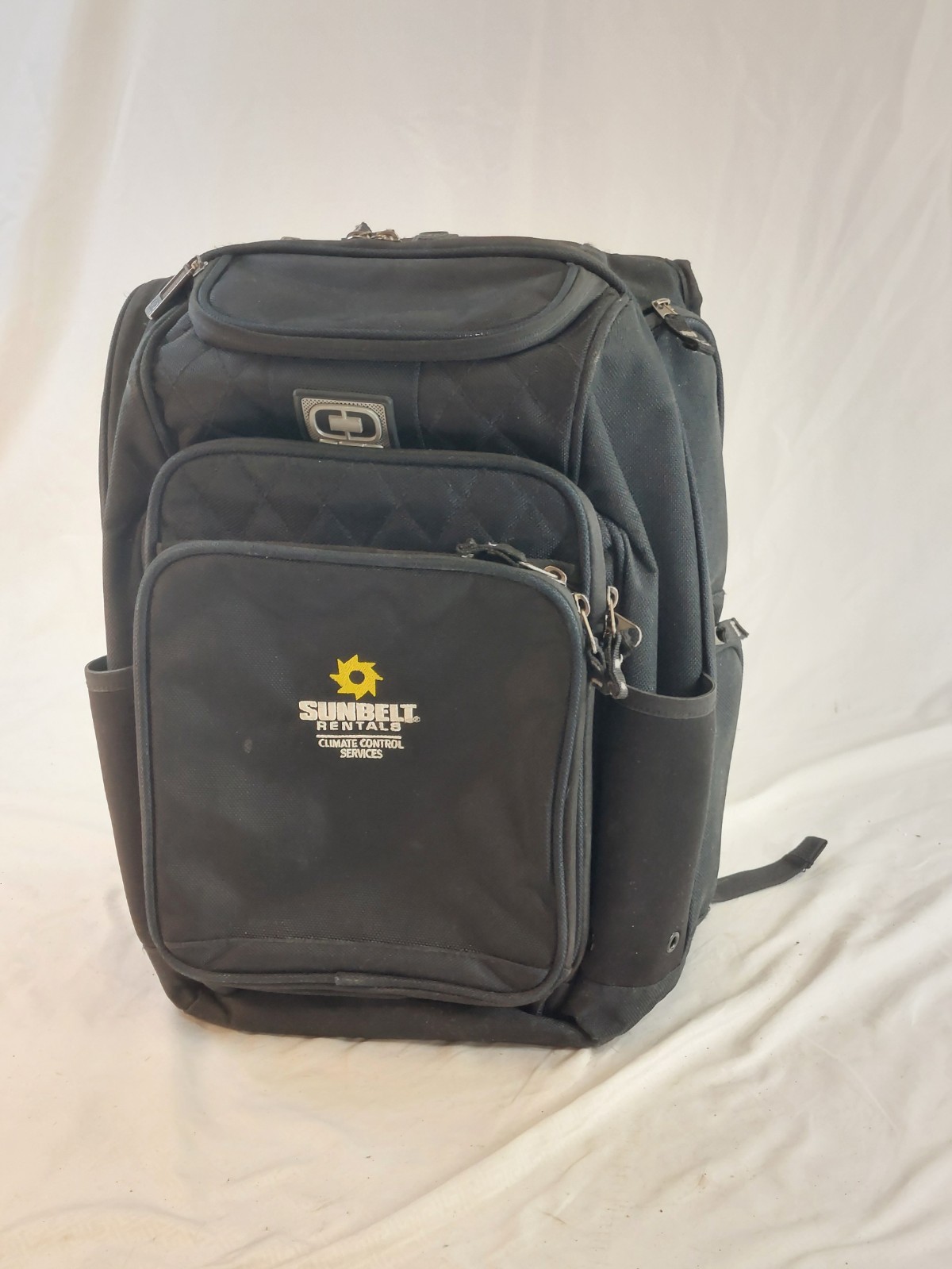 OGIO Epic Pack Backpack In Black Quilted sunbelt logo