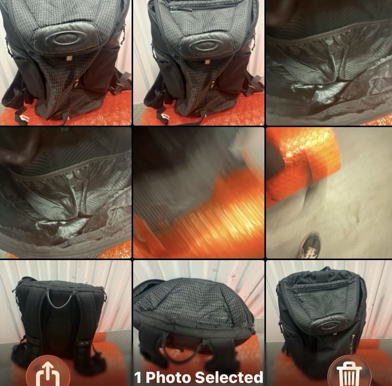 3 : Oakley BackPack Laptop And Messenger Bag : Read Please