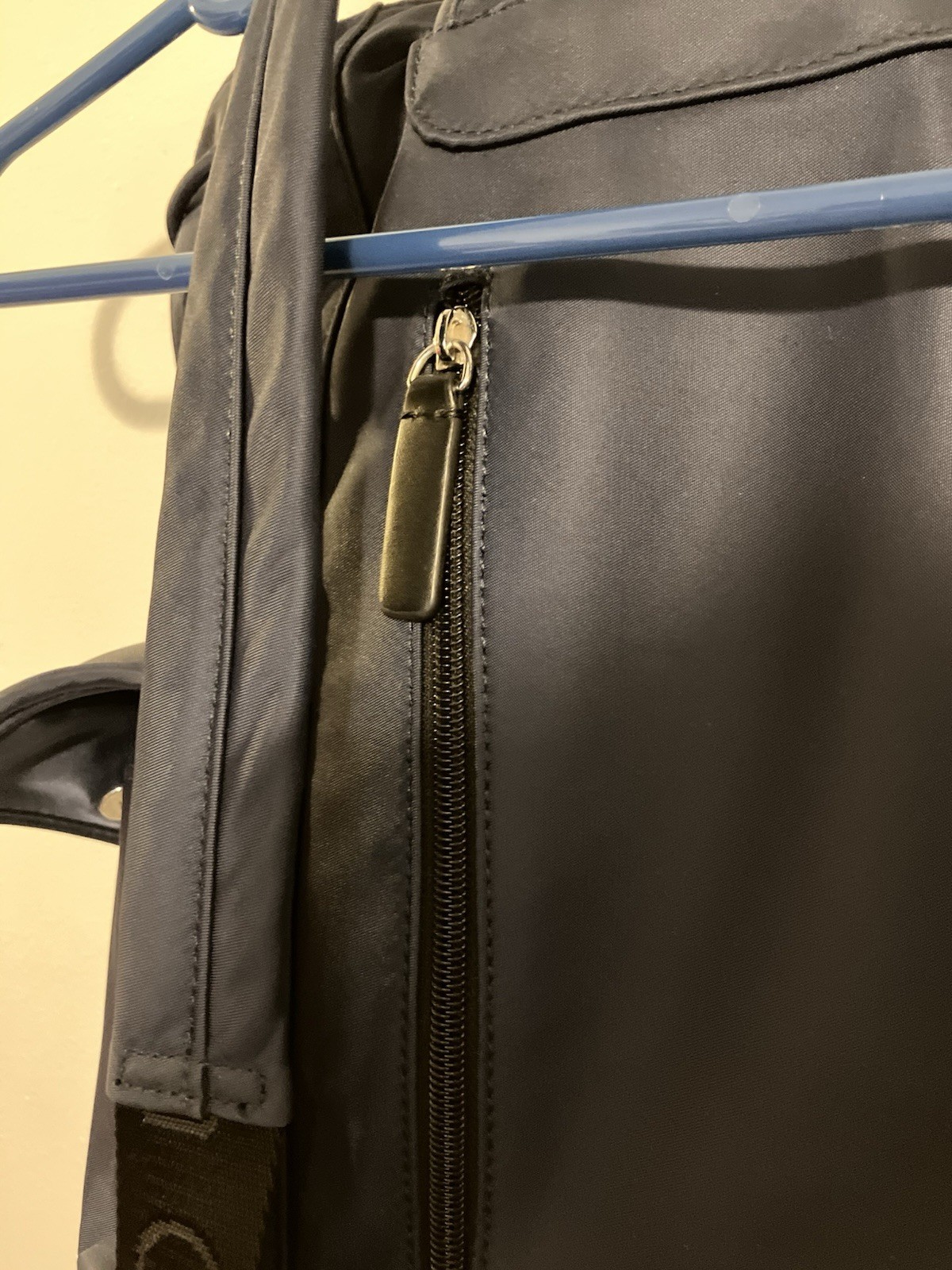 Calvin Klein Blue Nylon Utility Backpack Travel Bag Multi-pocket Shoulder Strap