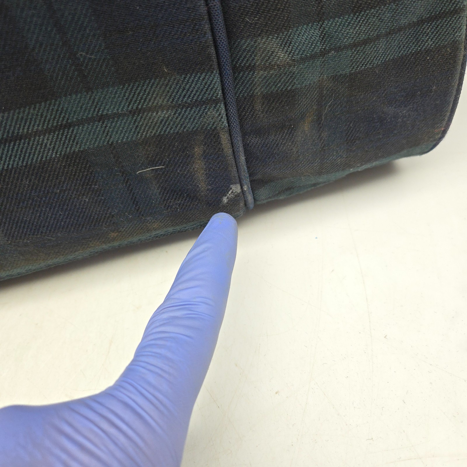 Vintage Tommy Hilfiger Duffle Bag Tartan Plaid Pepsi Cola Flag Large 90s Y2K