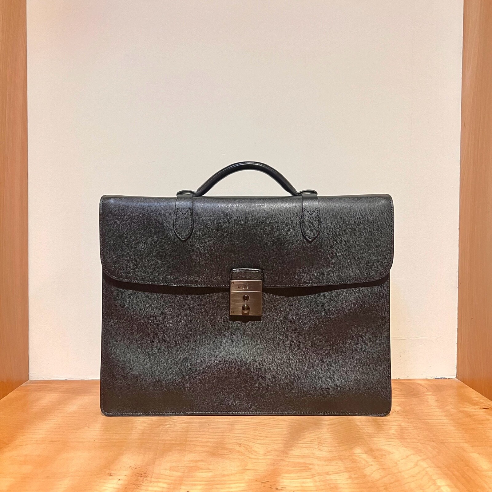 Vintage Mulberry Briefcase, Genuine Leather (Fits 16 inch Laptop)