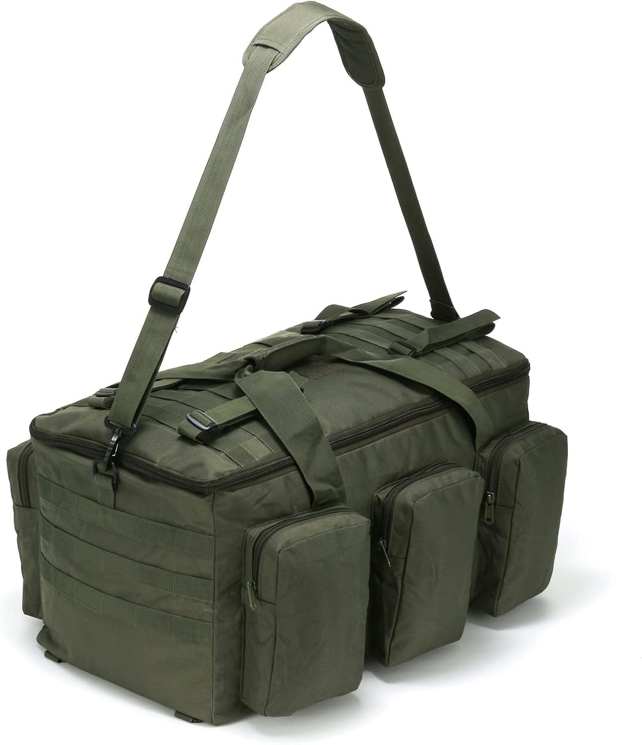 3 In 1 Military Duffel Bag 50L Gym Bag for Men Convertible Weekender Backpack…