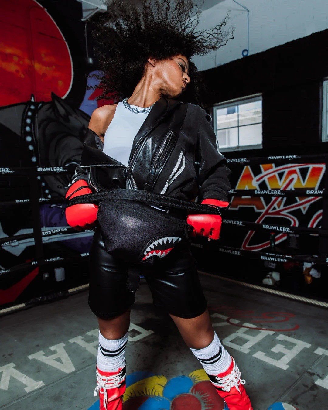 Sprayground Knit Commander Savvy Crossbody