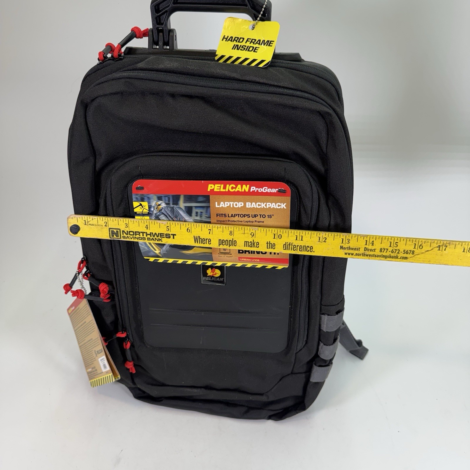 Pelican ProGear Urban U105 Laptop Backpack 15” Black Protective Case
