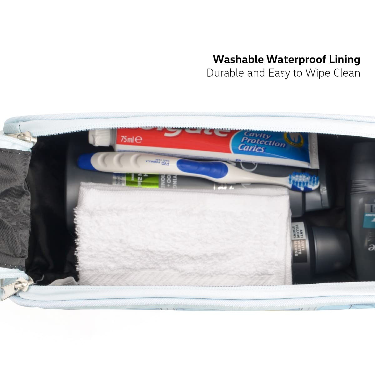 Board Masters Volkswagen Travel Toiletry Bag 11.8 x 5.9 x 4.7 inches, Green