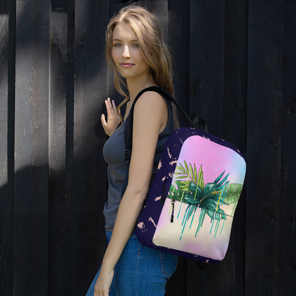 Sac à dos florale