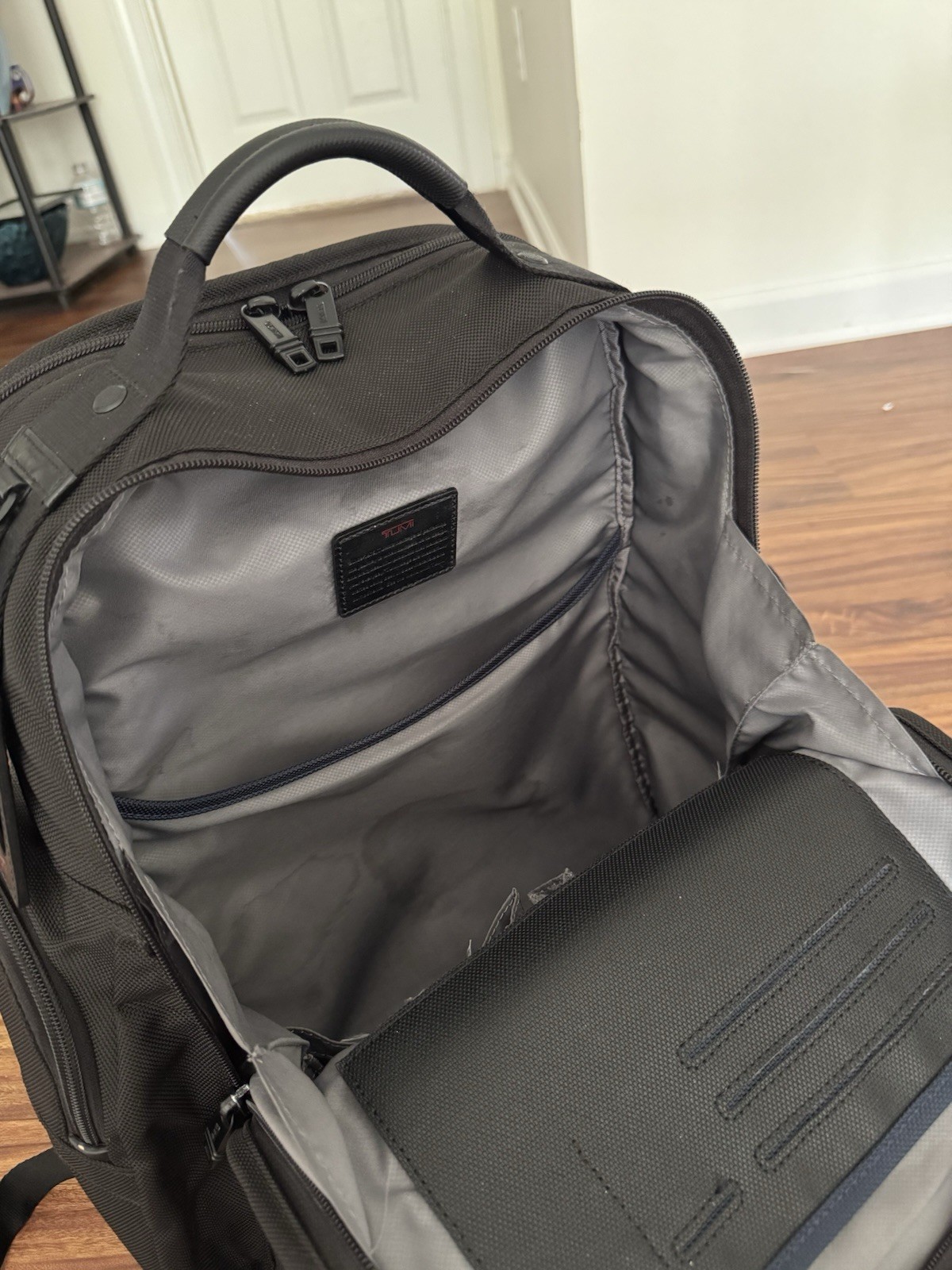 TUMI Alpha 2 T-Pass Backpack Laptop Bag Black Ballistic Nylon