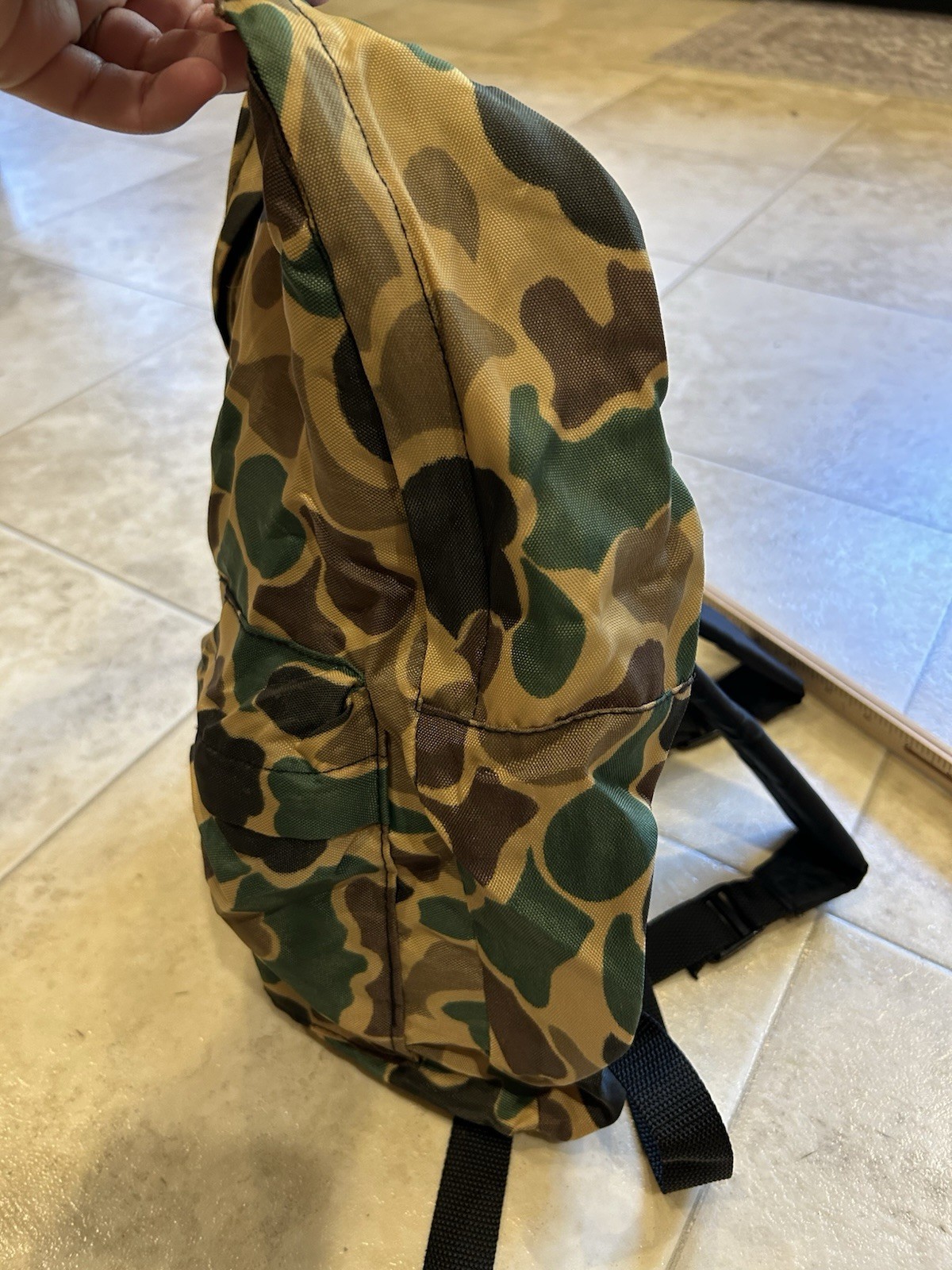 Duck Camouflage Nylon Backpack Lightweight Outdoor Hunting Hiking