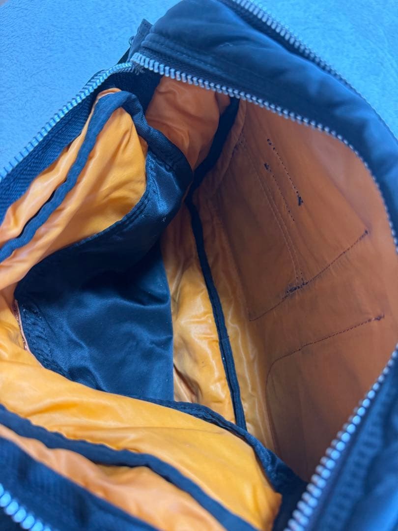 Authentic Yoshida Kaban PORTER TANKER Nylon Shoulder Bag 34cm Black Men Women