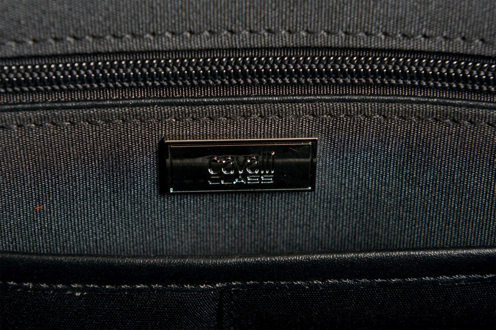 Cavalli Class Men’s “Hunter” Navy Blue Briefcase Bag
