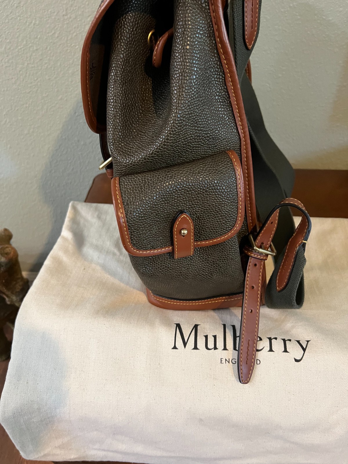 Mulberry Men’s Heritage Backpack, used once!