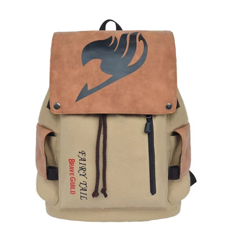 Anime Canvas Backpack Schoolbag