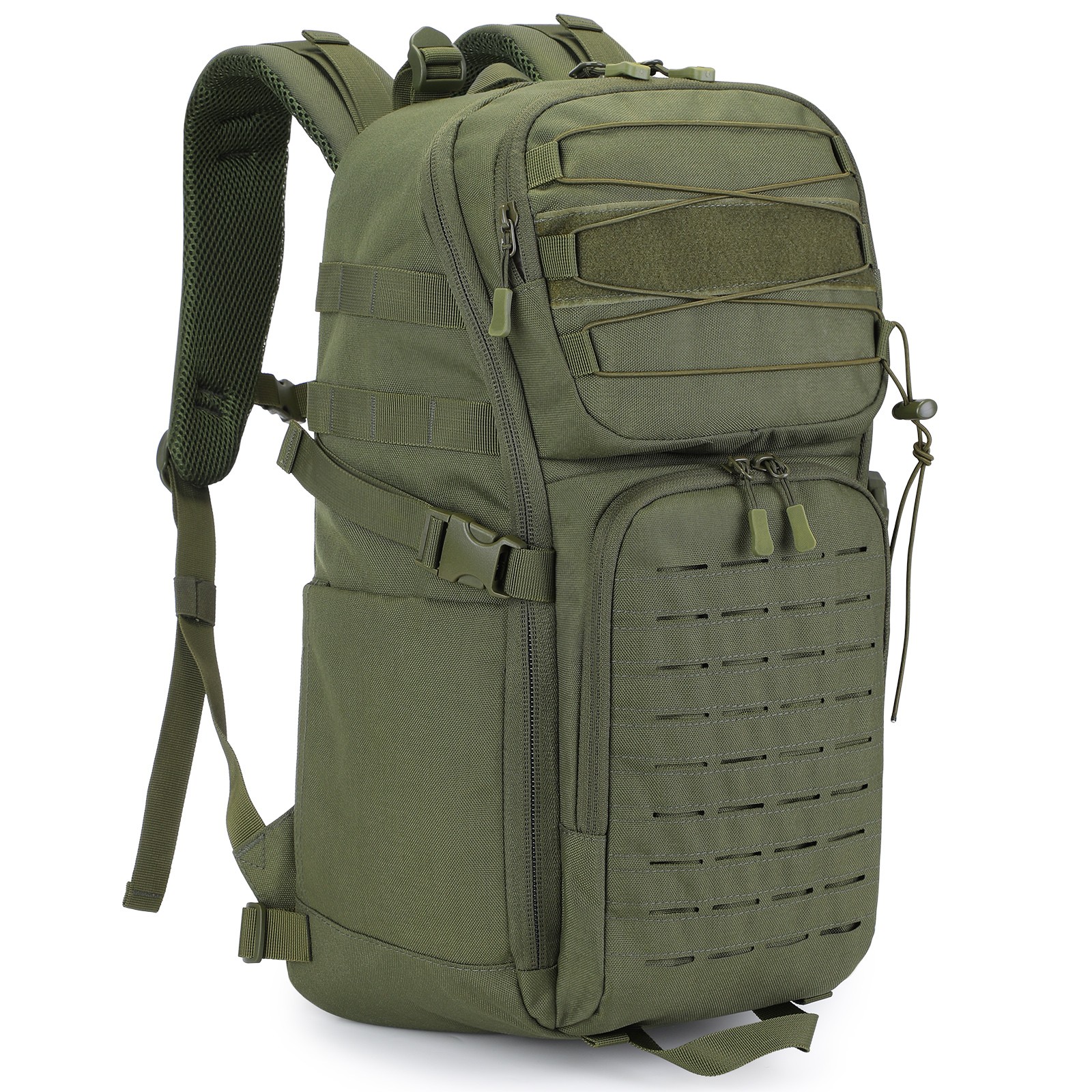 40L Military Tactical Backpack Molle Army 3 Day Assault Pack Outdoor Travel Bag