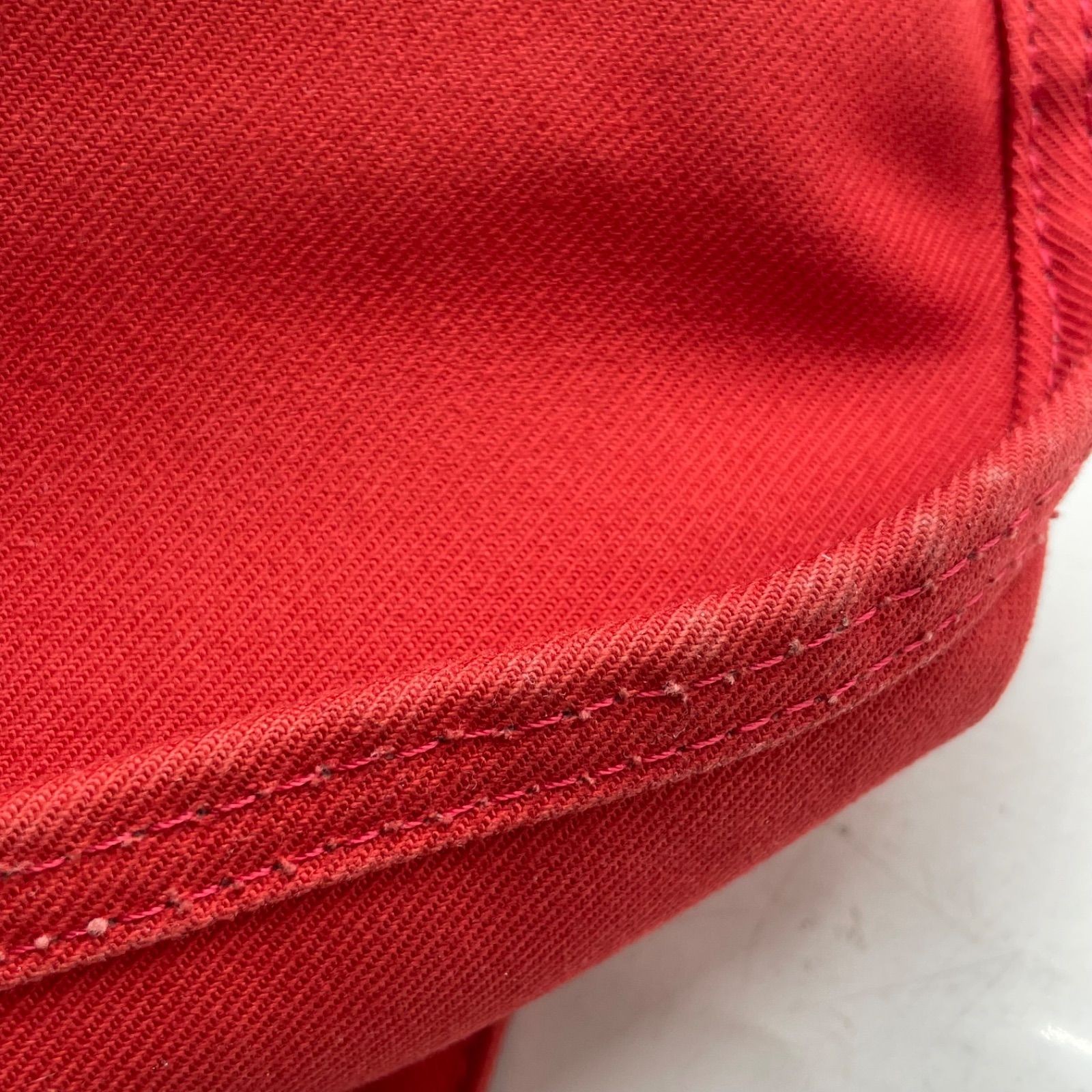 Porter Girl Naked Shoulder Bag Red 30cm x 27cm x 9cm Good Condition