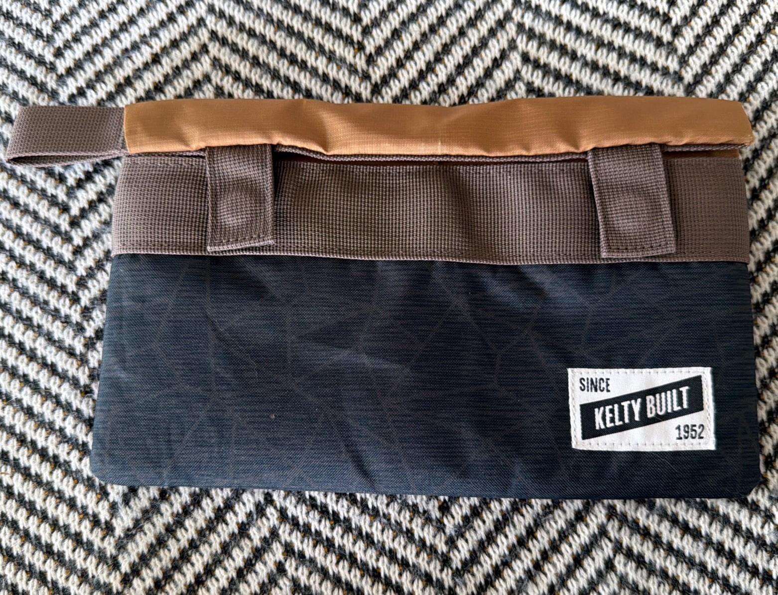 Kelty Stash Pocket LG, Black Geo Heather