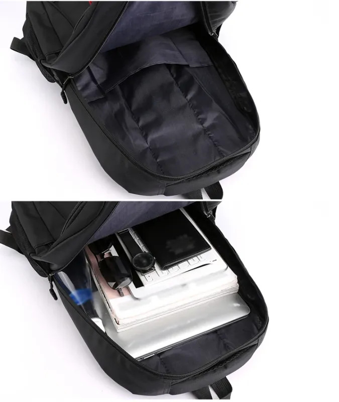 Mens Stylish Casual Backpack Large Capacity Laptop Compartment Durable