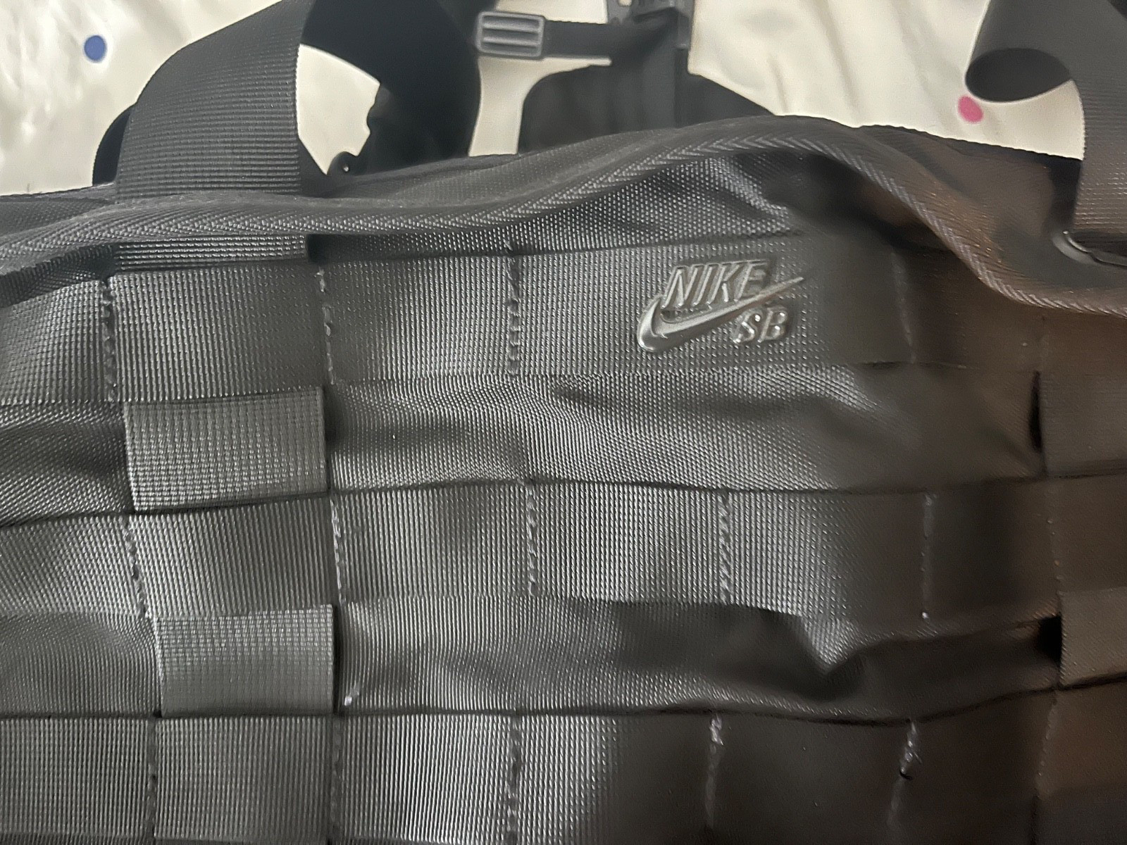Nike SB Black Cement Duffle Bag Board Carrier Super Rare Nike SB Luggage Skate