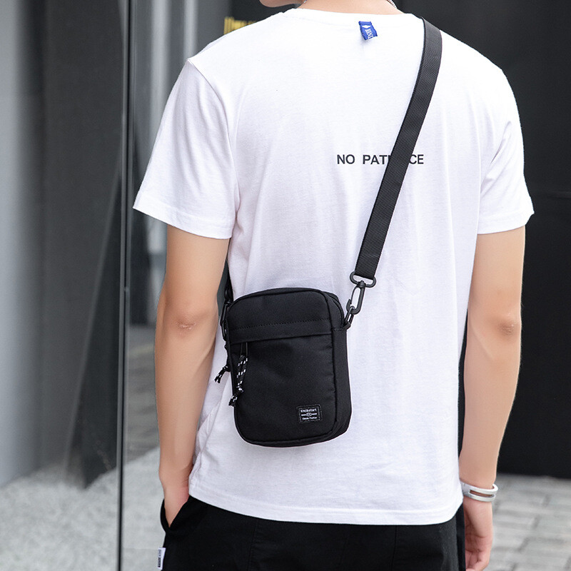Men’s Small Chest Sling Bag Travel Hiking Cross Body Messenger Shoulder Bag