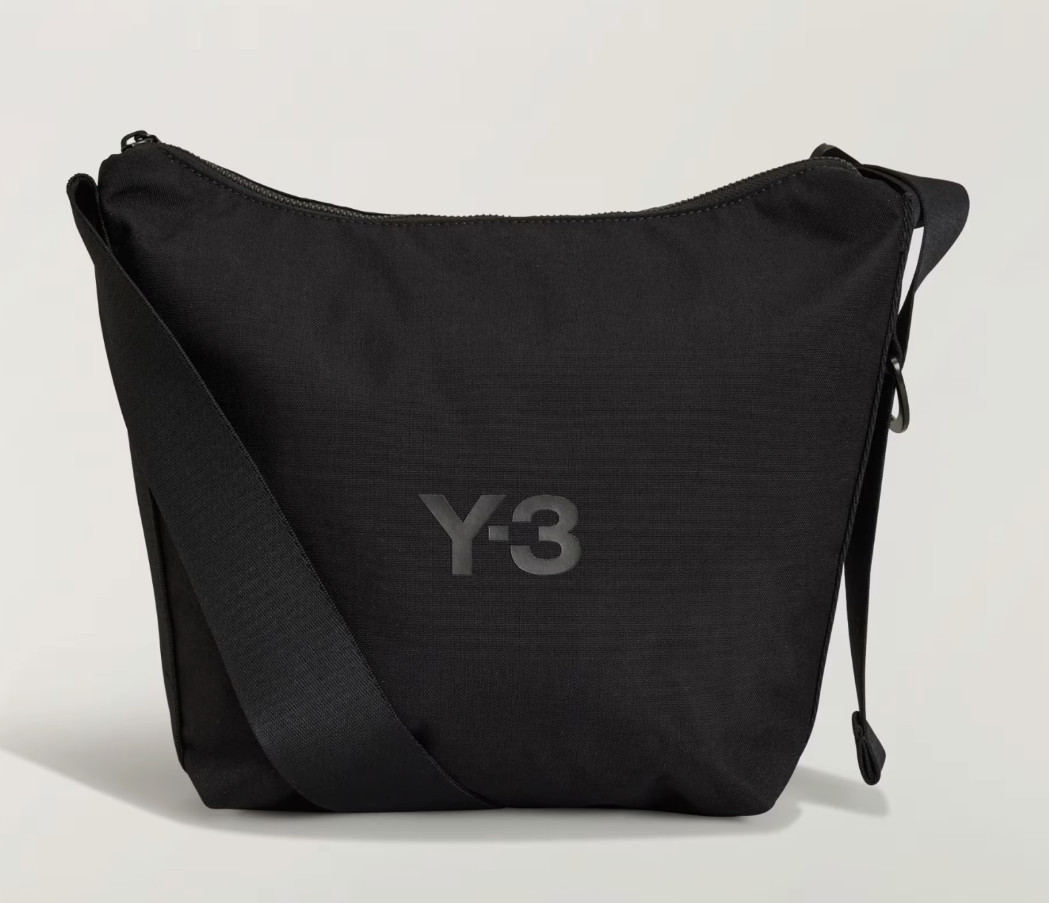 adidas Y-3 Crossbody Bag Small Unisex Sports Lifestyle Casual Bag Black JW6216