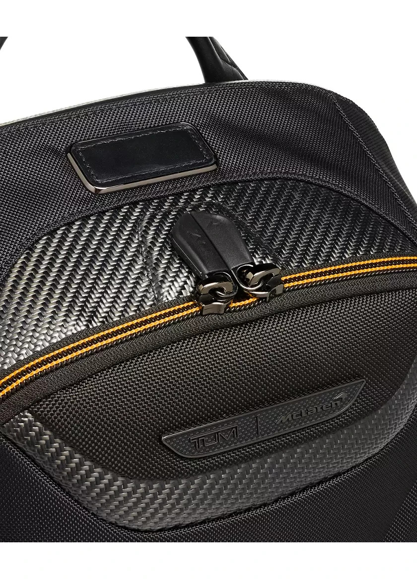 Authentic TUMI McLaren Velocity Backpack Black CX6 Carbon W/Tags $1,195 Retail