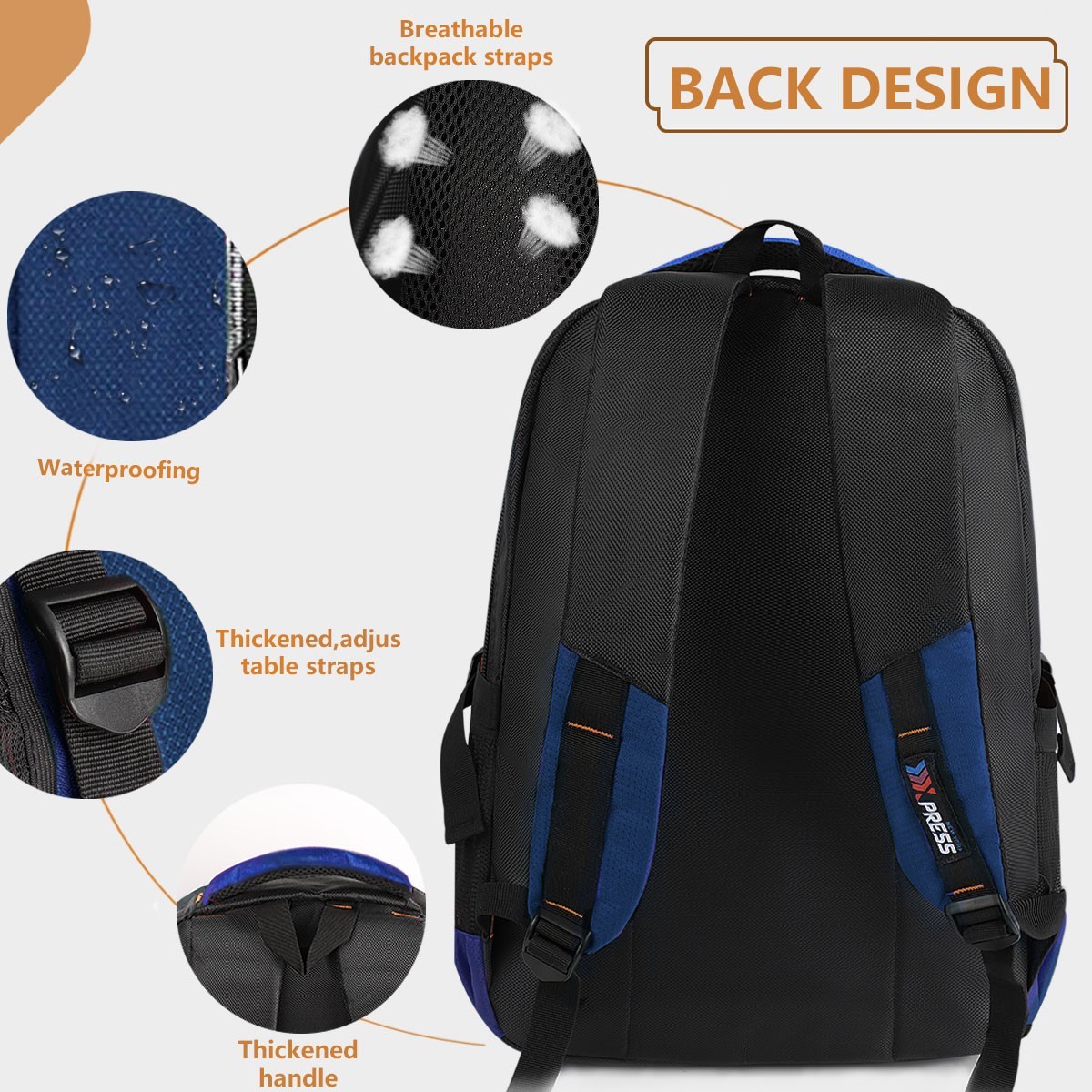 Travel Backpack for Men Women Multifunctional Waterproof Casual Backpacks