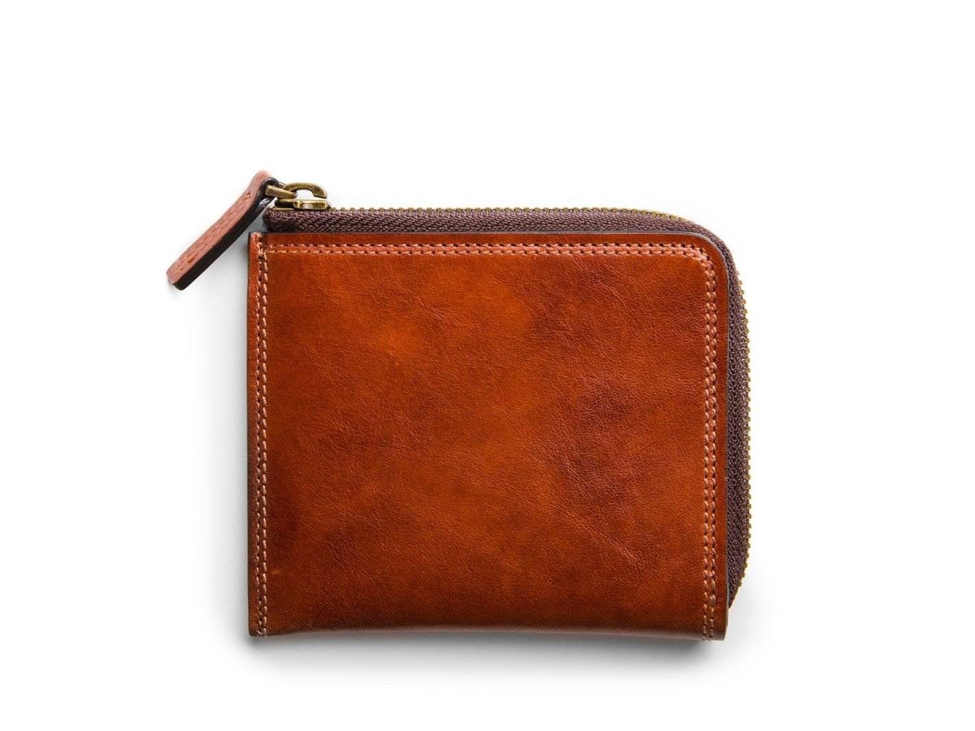 Bosca Dolce Zip Wallet – Euro Size – Rfid ( Amber , One Size ) Amber One Size U3