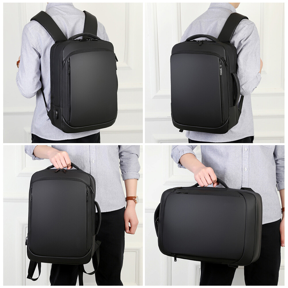 Travel Backpack Men Business School USB Bag 15.6 Inch Laptop Backpack Anti Theft