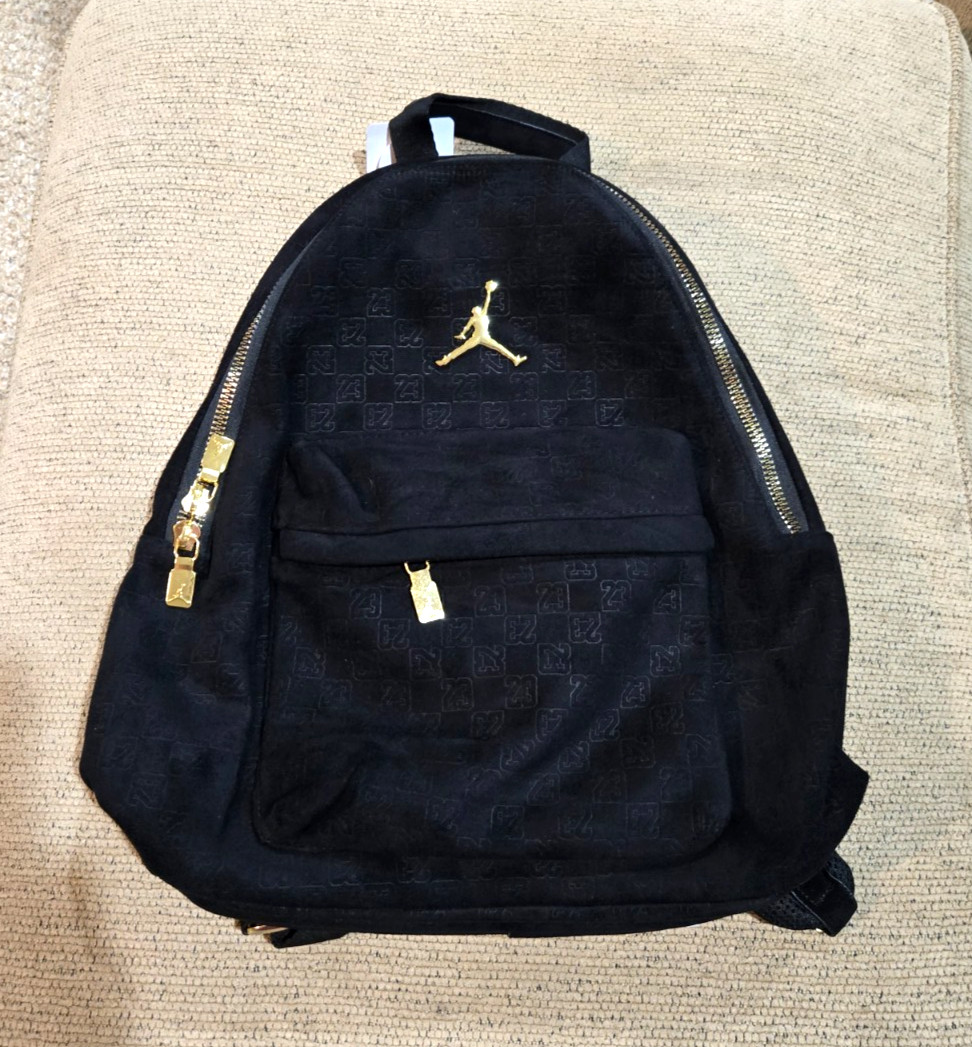 Jordan Nike Backpack Monogram *Rare Limited Edition Suede* BNWT