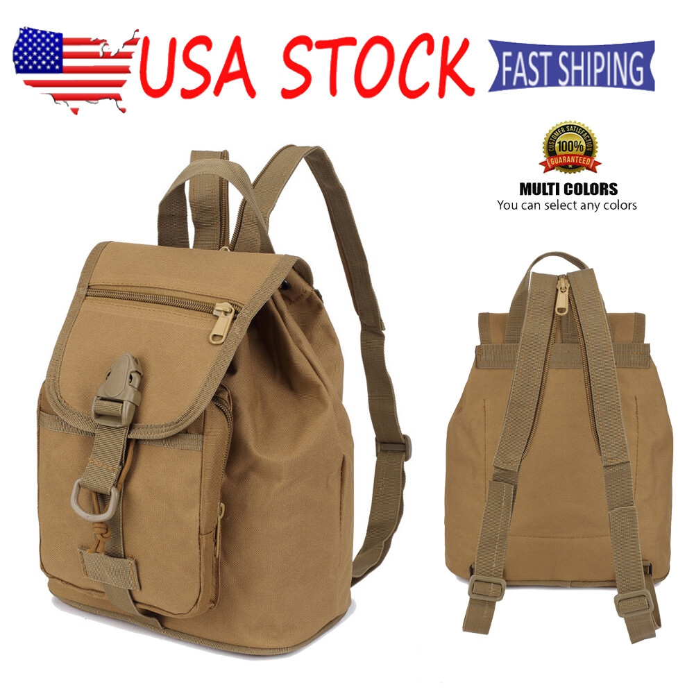 Men Backpack Waterproof Student Fashion Shoulder Bag Travel School Rucksack