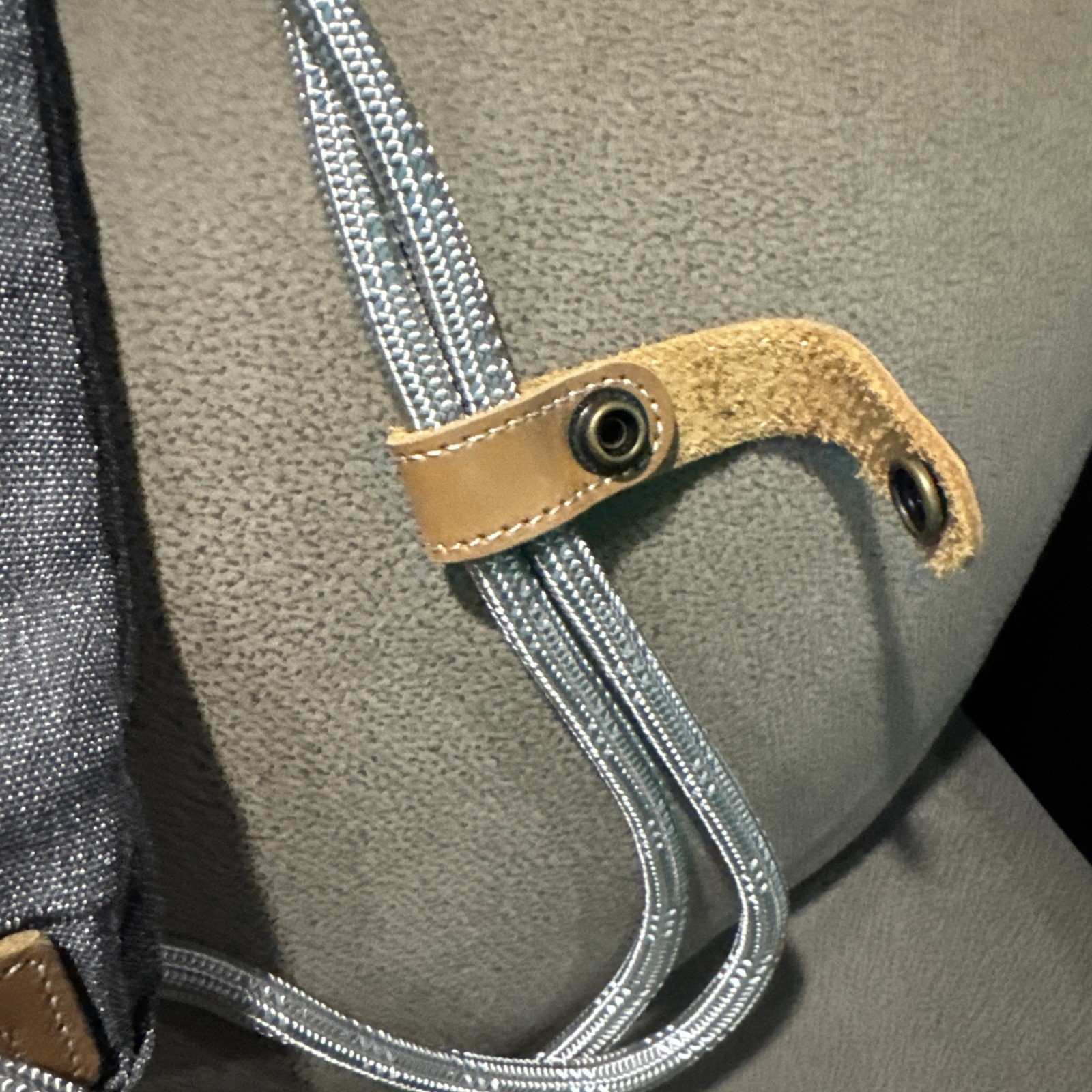 Loctote Original Flak Sack Gray Backpack Bag Loc Tote Anti-Theft