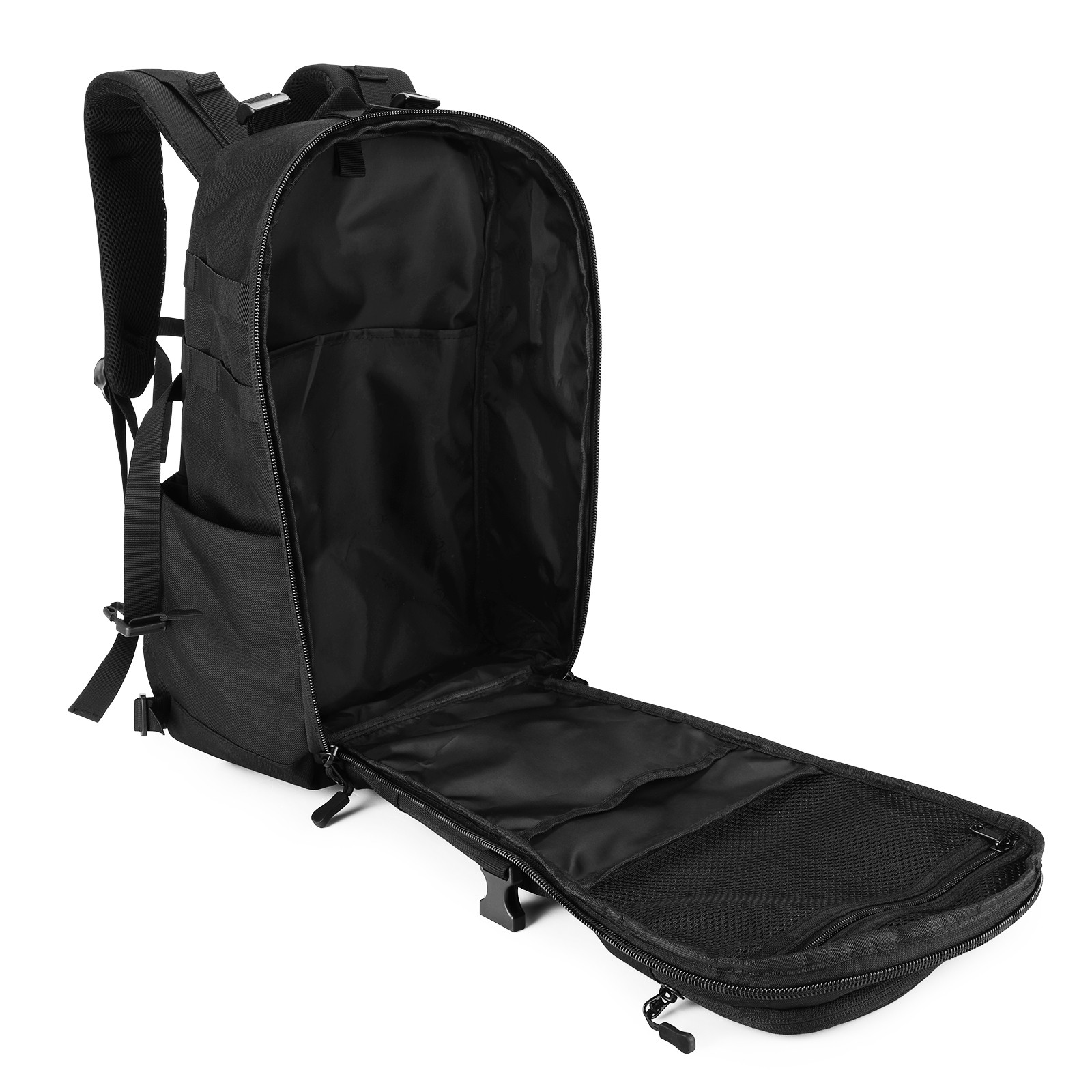 40L Military Tactical Backpack Molle Army 3 Day Assault Pack Outdoor Travel Bag