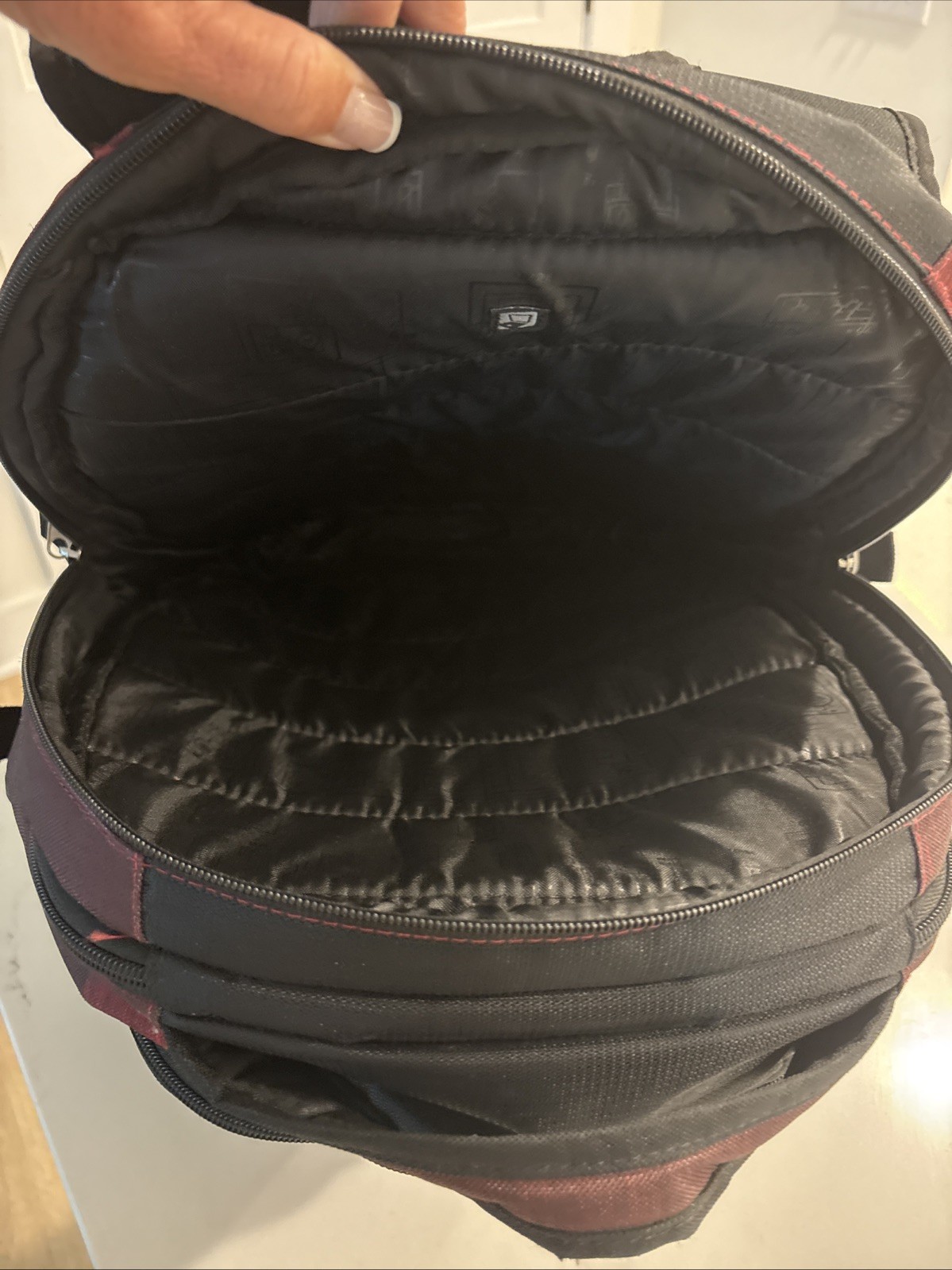 Backpack OGIO Juggernaut 18” Carry On Checkpoint-Friendly Bag Laptop Red/Black