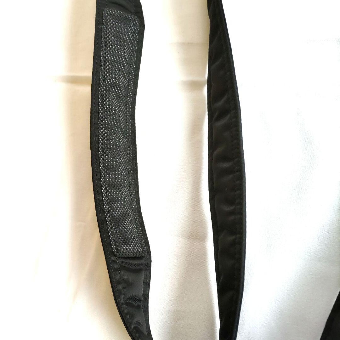 PORTER Tanker Black 2 Layer Shoulder Bag S Nylon Double Zip Japan 27cm 17cm 8cm