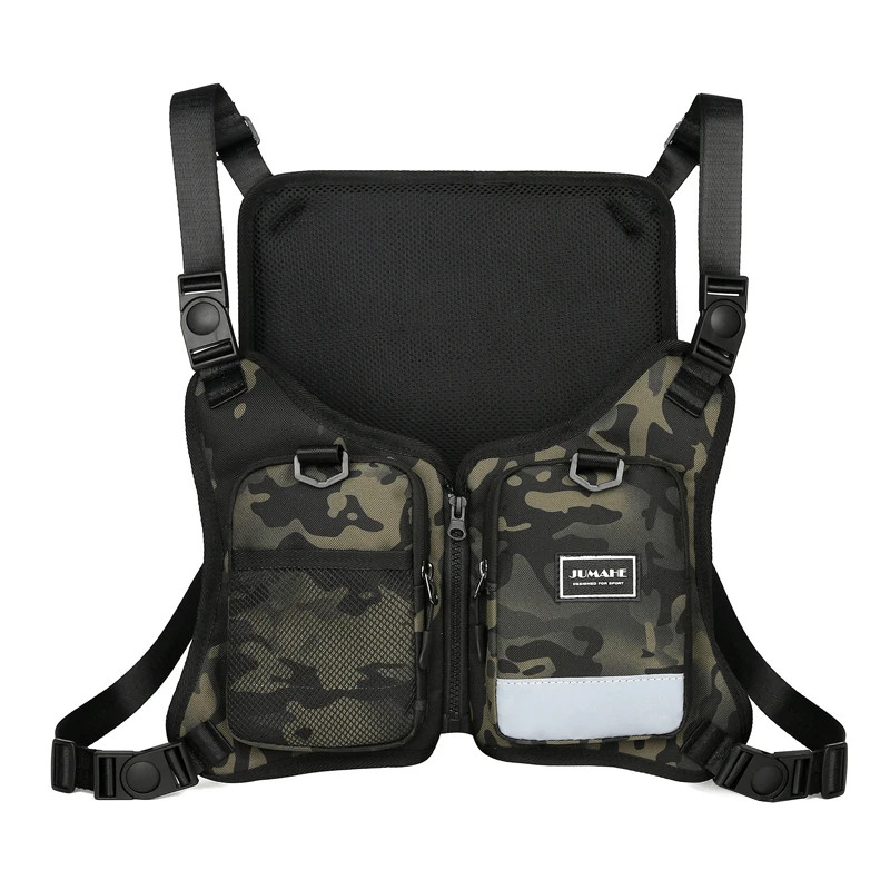 Fashion Trends Men’s Tactical Chest Pack Vest Bag High Quality Men’s Backpack Sh