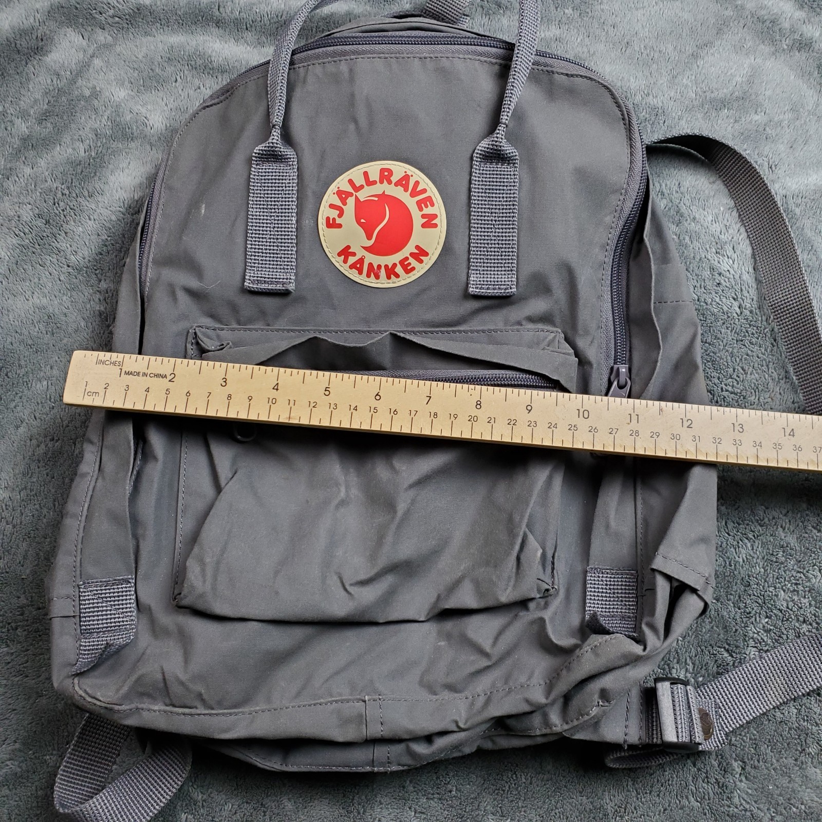 Fjallraven Kanken Classic Backpack Dark Gray Bookbag 23510