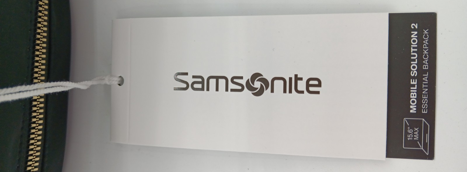 SAMSONITE | Mobile Solution 2 | Essential Backpack | BLACK | 16.5″ x 12.2″ x 5″