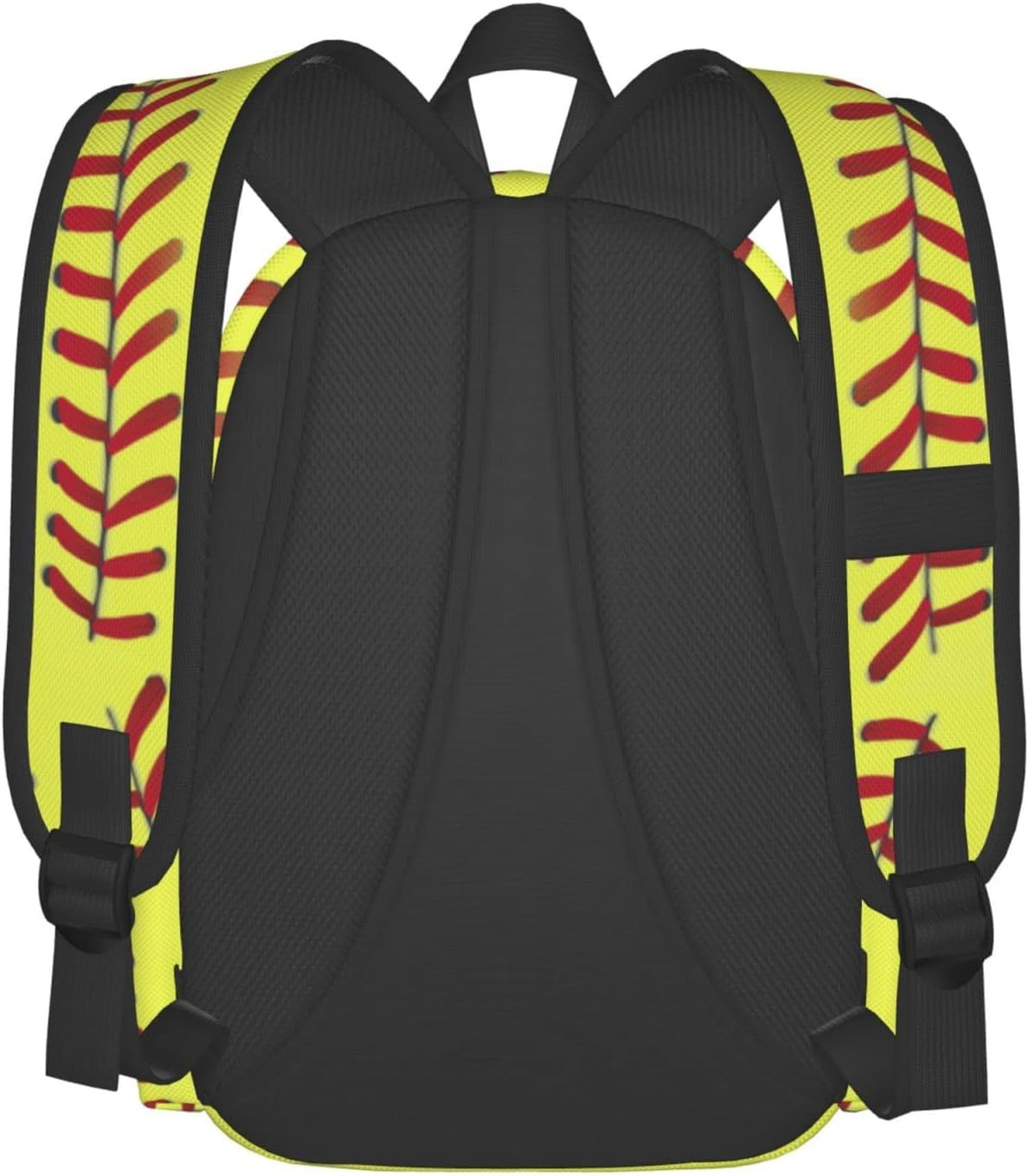Softball Pattern Backpack Casual Daypacks, College Bag Laptop Backpacks, Backpac