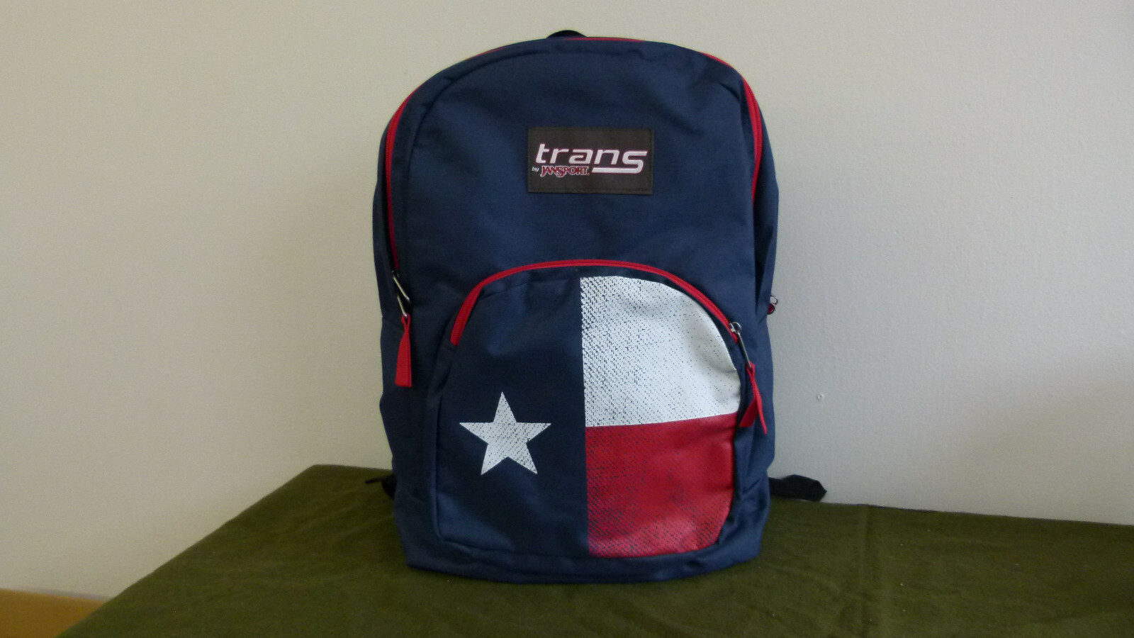 Trans by JanSport Unisex Blue BackPack Bag Adjustable Straps